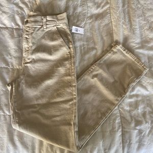 Tan Sky-Hi Straight jeans